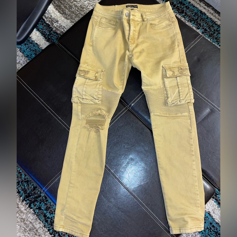 Embellish Men’s cargo pants slim fit waist 34